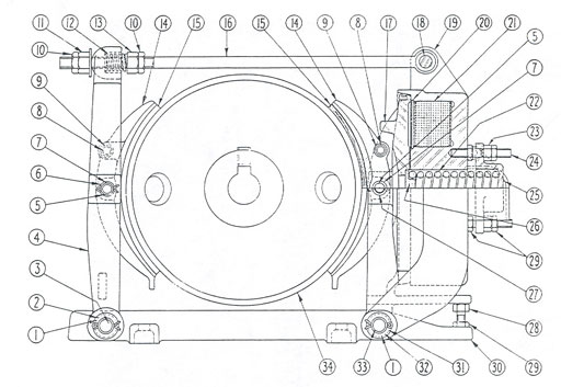 No. 503 24" Type "M" Brake 